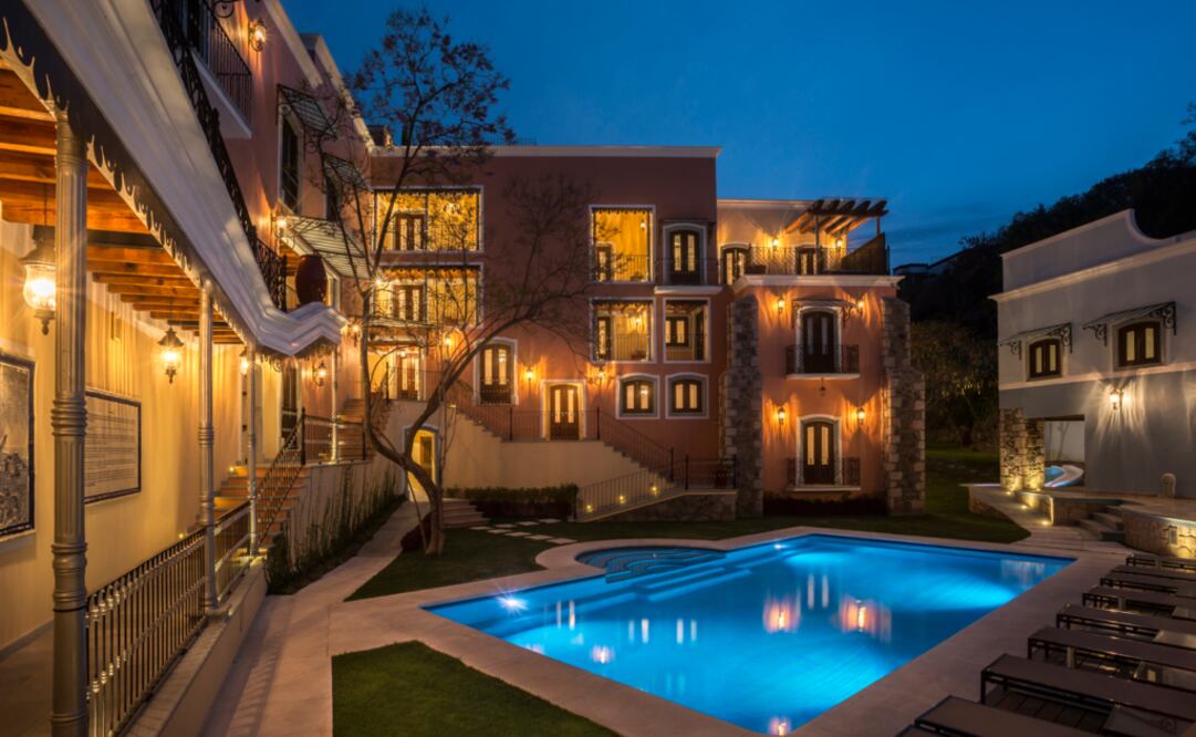 Hotel Villa María Cristina, en el barrio Paseo de la Presa. (Foto: Cortesía Villa María Cristina)