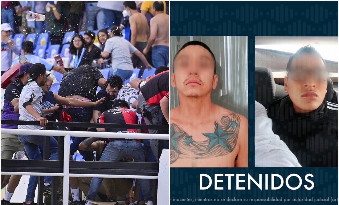 Suman 27 detenidos por la riña en el Querétaro ante Atlas / FOTO: ESPECIAL