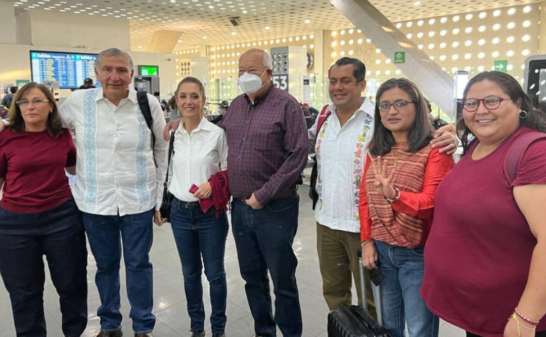 Sheinbaum acompaña a Nora Ruvalcaba y Mariana Vitela a sus cierres de campaña en Aguascalientes 