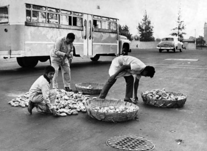 El pan viajaba en la cabeza