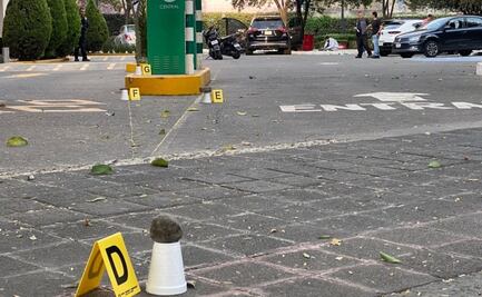Balacera en estacionamiento de restaurante en la colonia Juárez deja un muerto: VIDEO