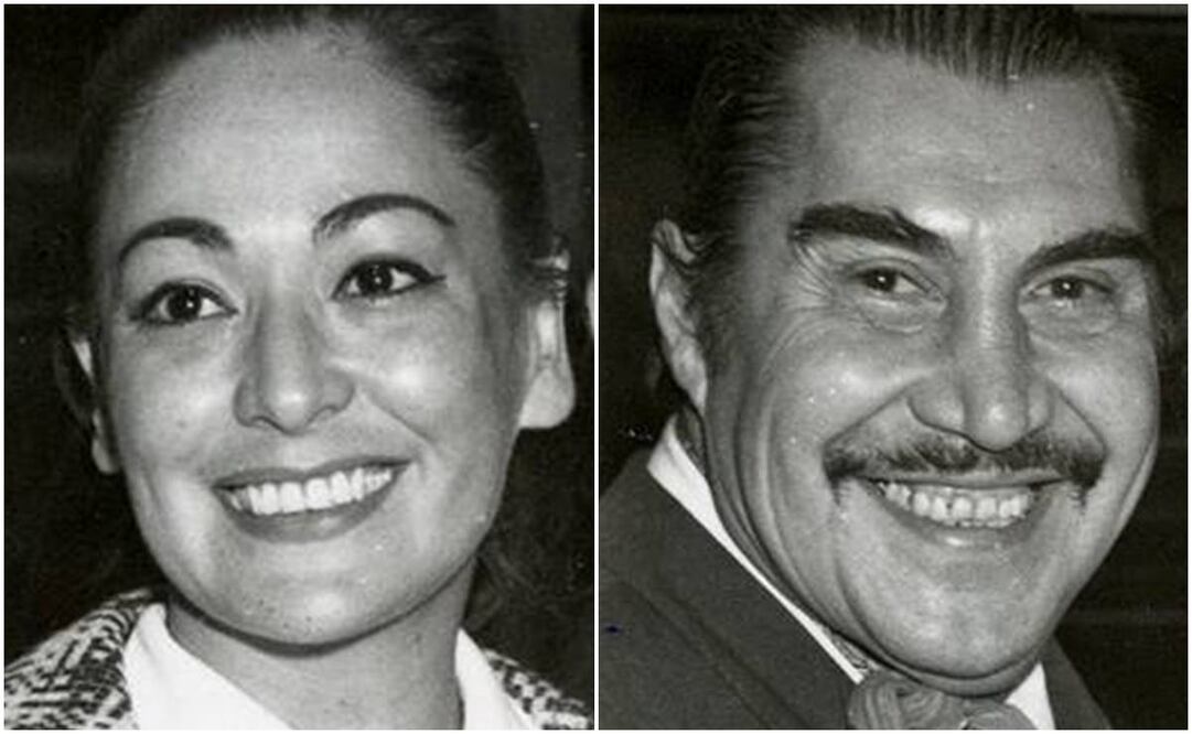 Columba Domínguez era 25 años menor que Emilio "El Indio" Fernández. Fototeca El Universal.