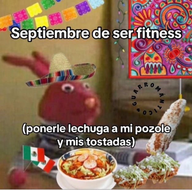 Los mejores memes que dejó la llegada de septiembre. Foto: Redes sociales