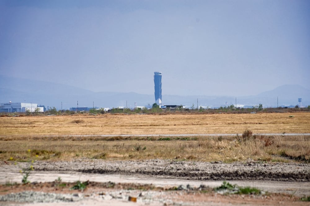 Terreno cercano al AIFA. Foto: Luis Camacho / EL UNIVERSAL