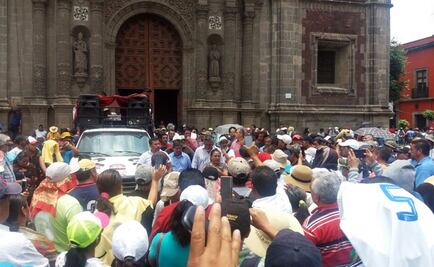 Integrantes de la CNTE se retiran de Santo Domingo