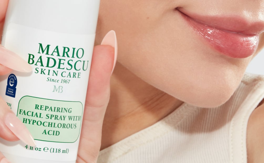 El producto Repairing Facial Spray contiene ácido hipocloroso. Foto: Cortesía de Mario Badescu