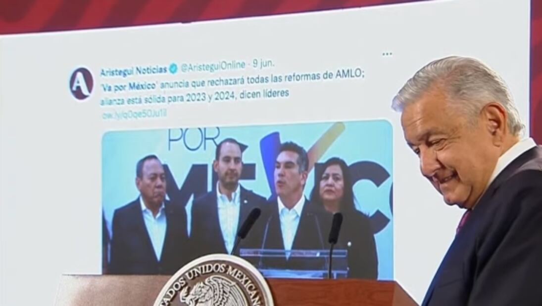 La mañanera de AMLO, 14 de junio, minuto a minuto 