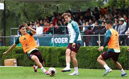 La Selección Mexicana recibió aficionados en su entrenamiento de este miércoles
