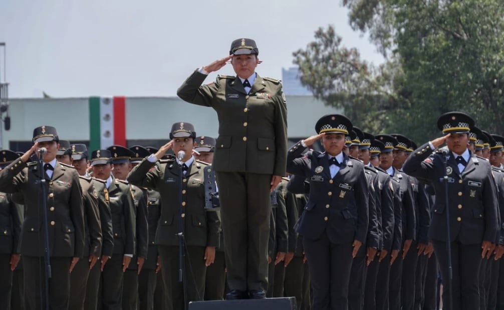 Militares y GN ensayan desfile para conmemorar Independencia de México el 16 de septiembre (09/09/2026). Foto: Karla Guerrero/EL UNIVERSAL