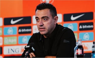 Xavi sobre ser la tercera opción en Países Bajos: "Es un verdadero honor"