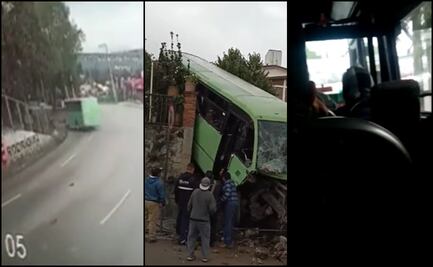 VIDEOS: Así fue el accidente de transporte público en la México-Cuernavaca