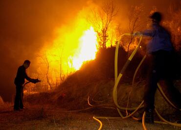 Dos niños mueren en un incendio y su padre es arrollado por tren en Madrid
