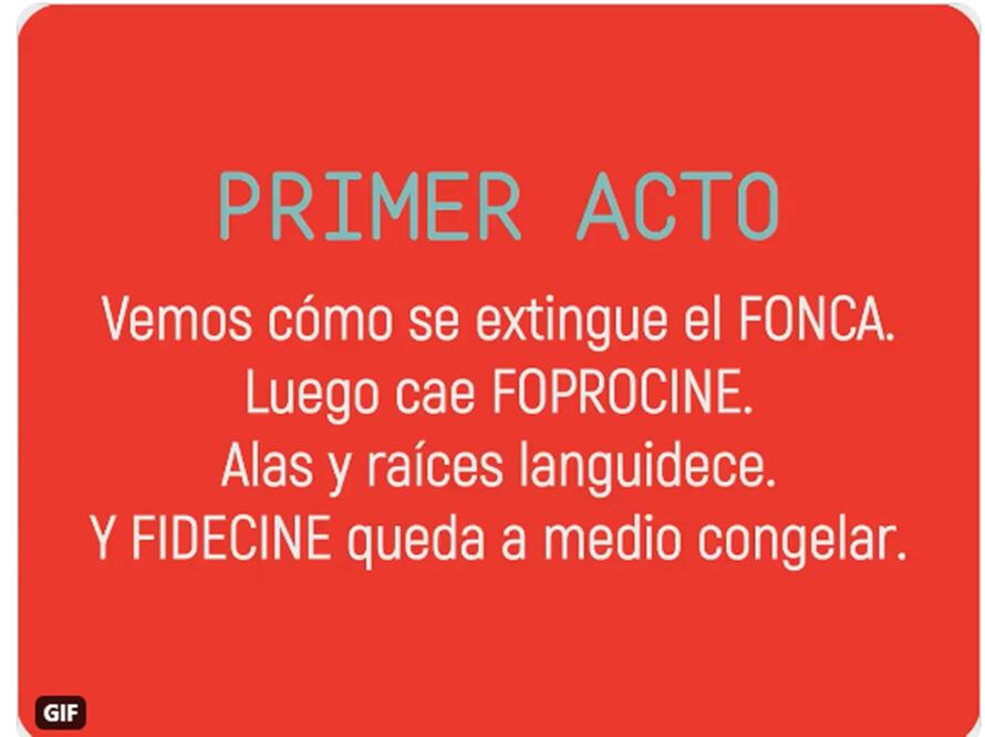 Giff del Frente Amplio de Tabajadorxs de Arte y Cultura