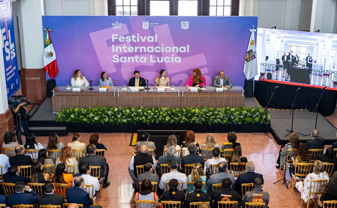 Festival Internacional Santa Lucía 2025 llenará de arte y cultura a Nuevo León. Foto: Especial