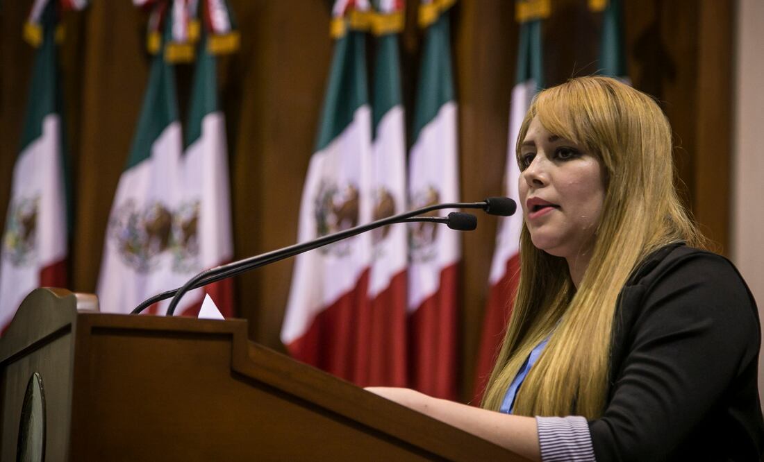 Lucero Sánchez, la diputada presuntamente vinculada al "Chapo" (ARCHIVO / EL UNIVERSAL)