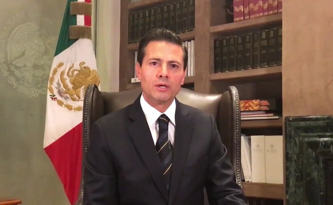 Foto: Tomada de video en Twitter @EPN