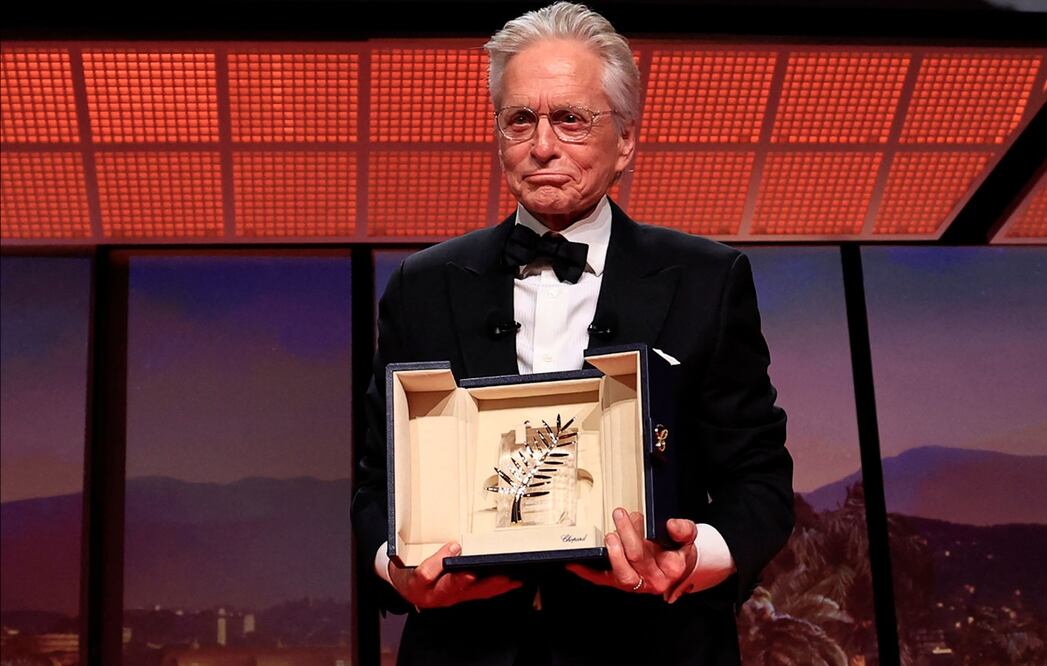 El actor recibió este galardón en la edición 76 del Festival de Cine de Cannes.
Foto: AFP / Valery Hache