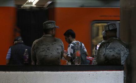 No son de uso público: Martí Batres sobre fotos recabadas por Guardia Nacional en el Metro