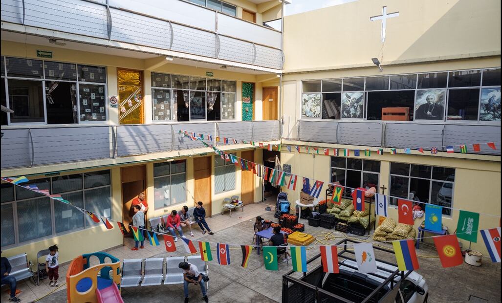 Albergues capitalinos idean estrategias para enfrentar escenarios de deportaciones masivas este 17 de enero de 2025. Foto: Yaretzy M. Osnaya / EL UNIVERSAL