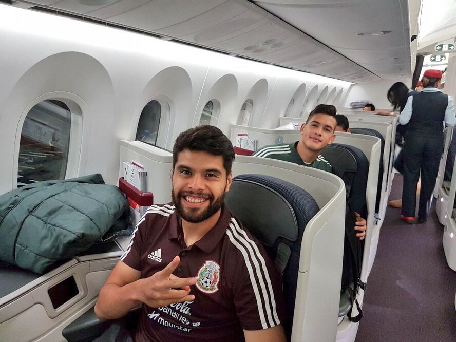 La Selección Mexicana ya está en Bruselas