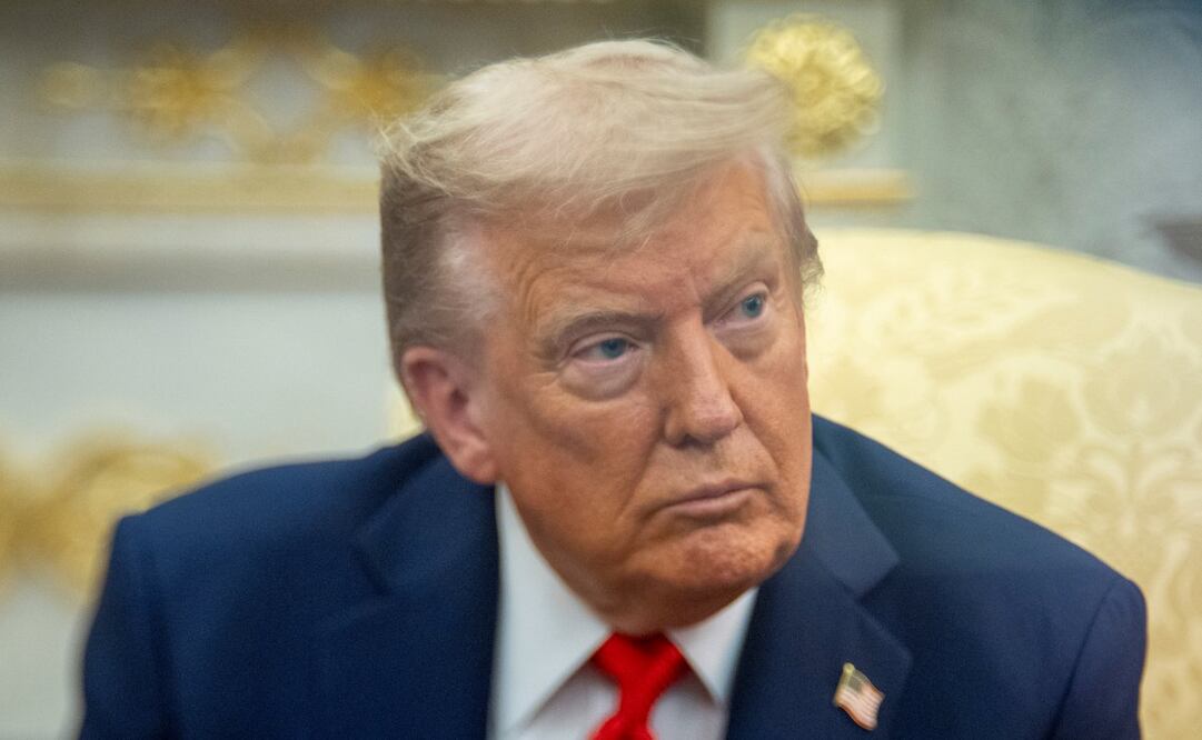 El presidente Donald Trump en la Oficina Oval de la Casa Blanca, el lunes 25 de agosto de 2025, en Washington. Foto:Archivo/AP