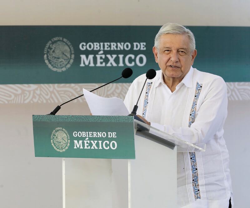 El presidente Andrés Manuel López Obrador destacó que los estudios de viabil i d ad del Tren Maya indican que es una obra rentable, por lo que “nos importa mucho”. PRESIDENCIA