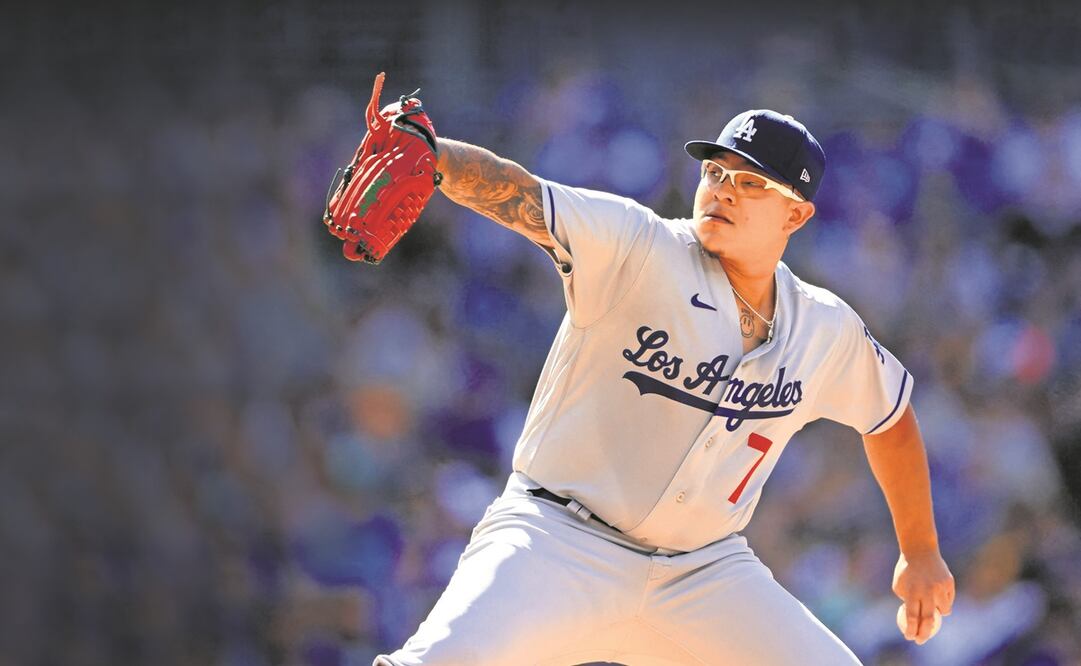 Julio Urías, Foto: AFP