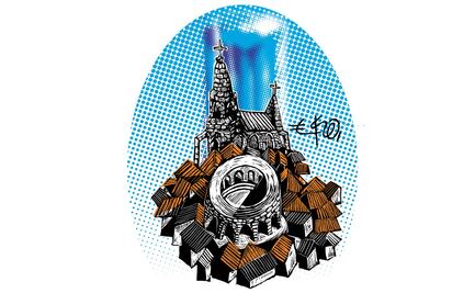 La iglesia del pueblo 