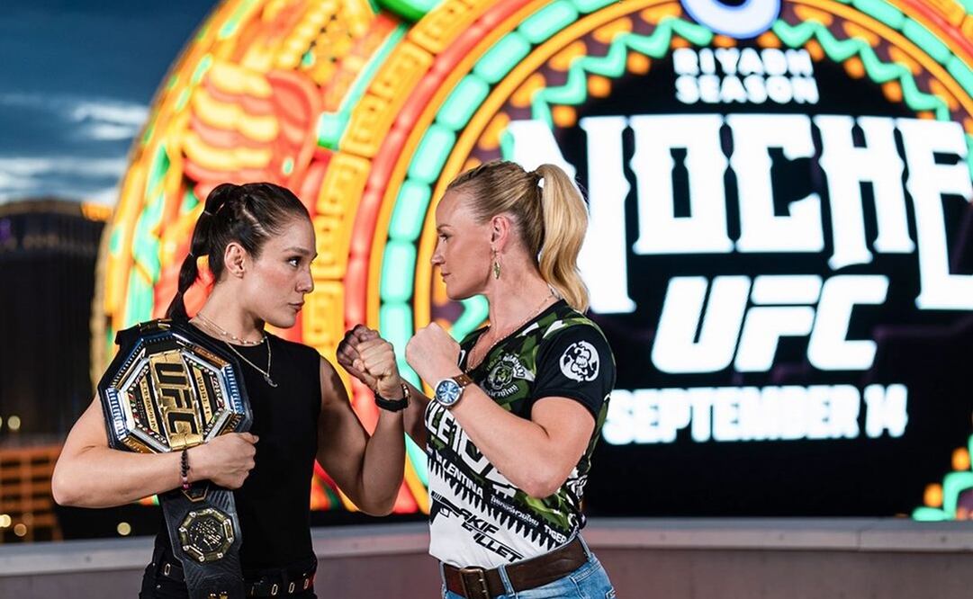 Alexa Grasso y Valentina Shevchenko - Foto: @alexa_grasso en Instagram