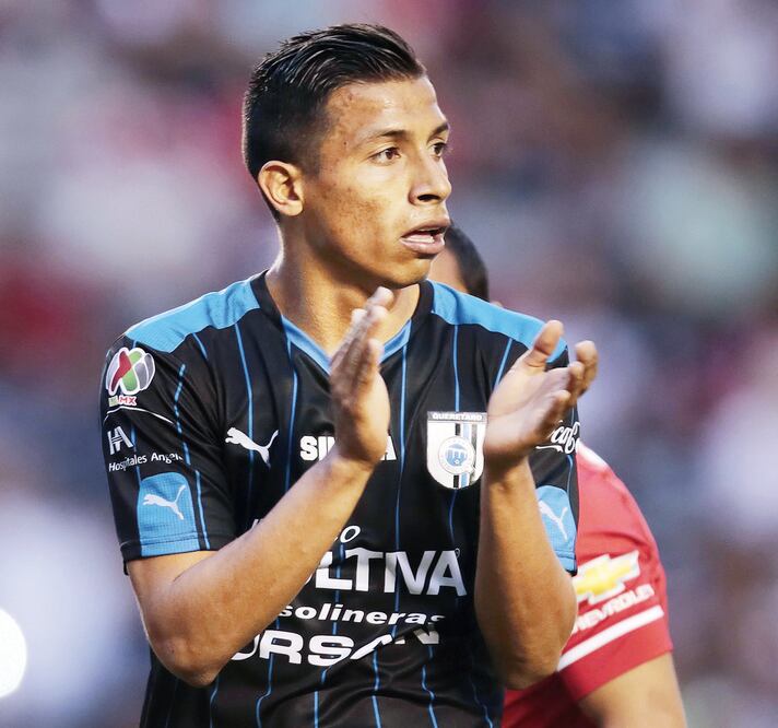 Ángel Sepúlveda, de Gallos Blancos, buscará justificar el llamado al Tri (SERGIO MALDONADO. JAM MEDIA)