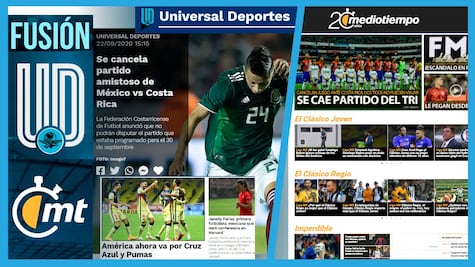 Se cancela partido amistoso de México vs Costa Rica