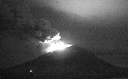 Registran incremento de actividad volcánica en el 'Popo'