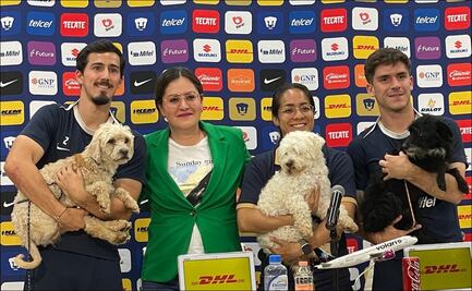Pumas promueve la adopción de perritos rescatados con la campaña “Adopta un Amigo”