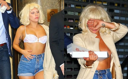 Lady Gaga muestra su seno sin querer