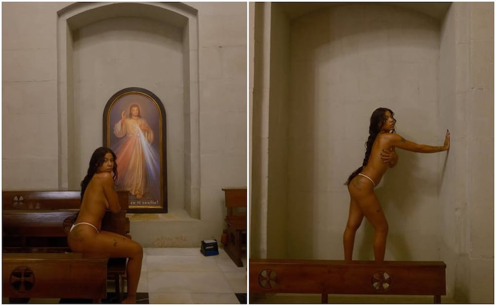 La rapera dominicana Tokischa comparte estad fotos en redes sociales como parte de su experiencia en "NO MARGINE", dirigido por Karim Coppola.