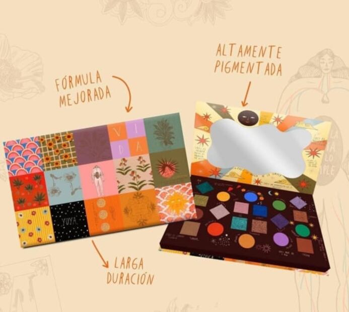 Yuya lanza su nueva paleta de sombras para cautivar en primavera