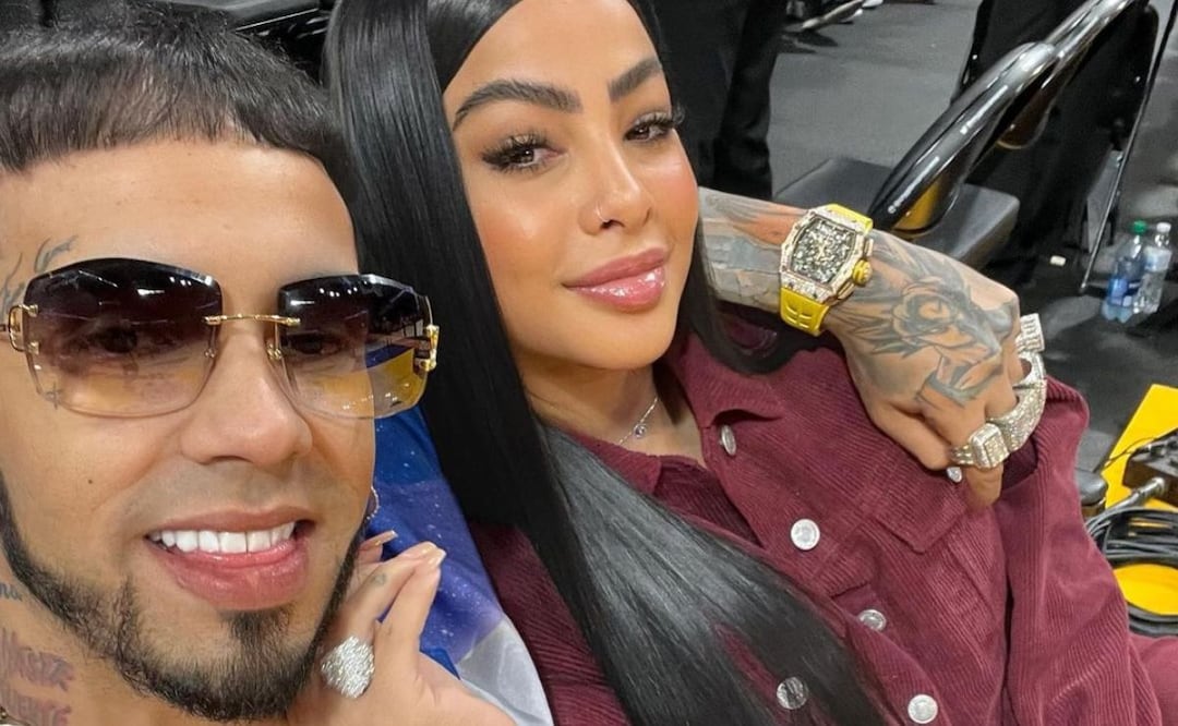 Anuel AA y Yailin. Foto: Instagram @yailinlamasviralreal