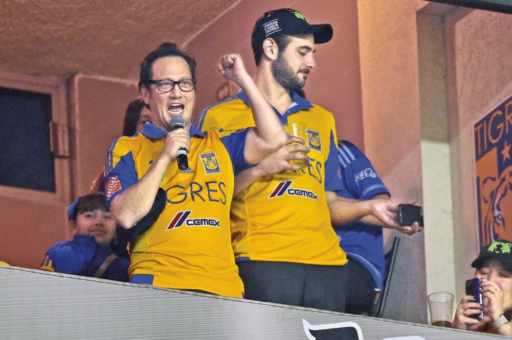 El actor Rob Schneider, fiel seguidor de los Tigres (ETZEL ESPINOSA. IMAGO7)