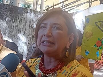 "Yo no tomé la decisión"; Xóchitl Gálvez rechaza ser responsable de elección de Taboada para CDMX