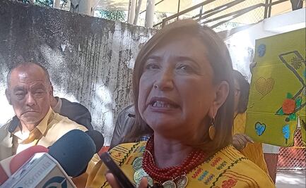 "Yo no tomé la decisión"; Xóchitl Gálvez rechaza ser responsable de elección de Taboada para CDMX