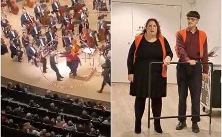 Protesta de activistas climáticos en Filarmónica de Hamburgo termina en ridículo