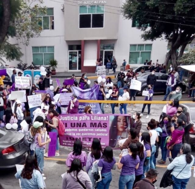 Marchan para exigir justicia por Liliana, encontrada muerta entre pastizales en Edomex