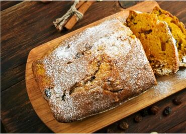 #RECETA Delicioso pan de arándanos y nuez