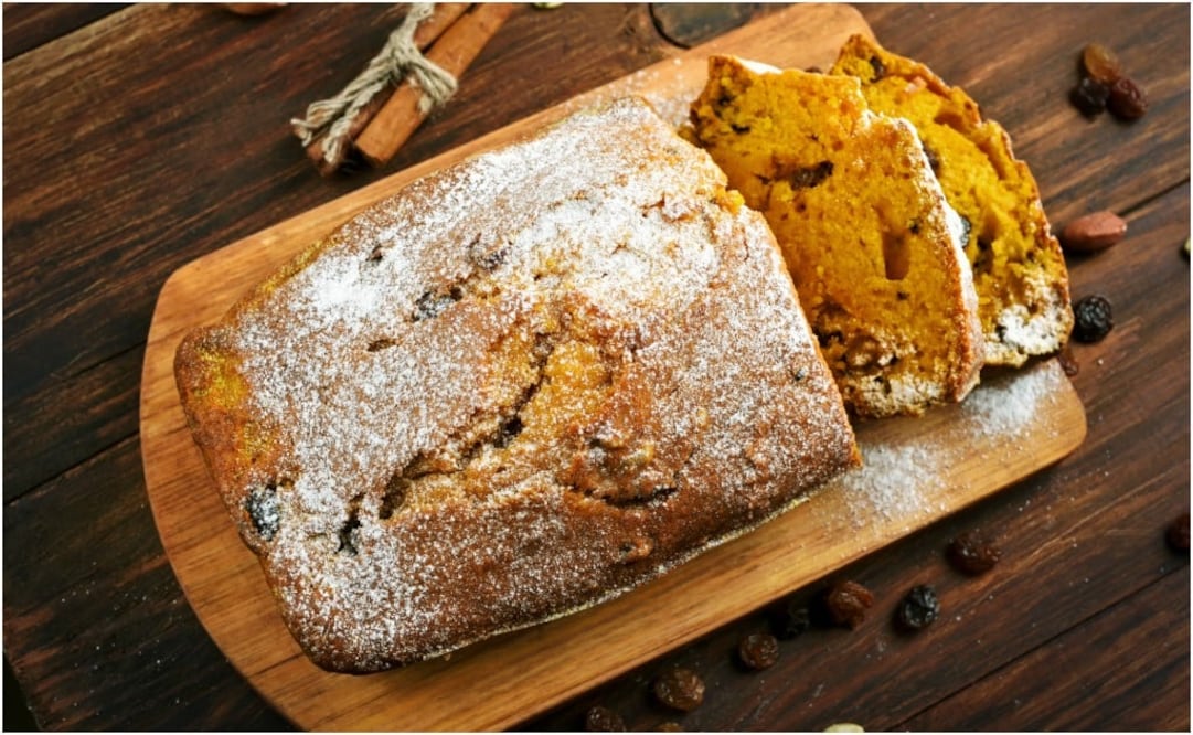 Foto: istock/ Delicioso pan de arándanos y nuez