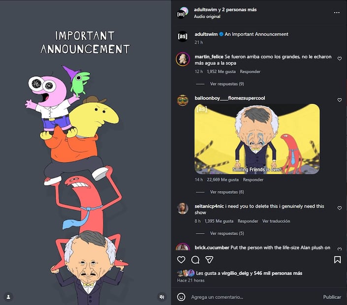 Foto: Captura de pantalla en Instagram