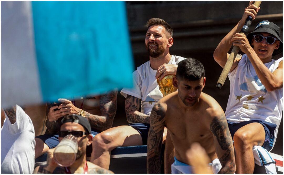 Argentina derrotó a Francia en la final de la Copa del Mundo. FOTO: AFP