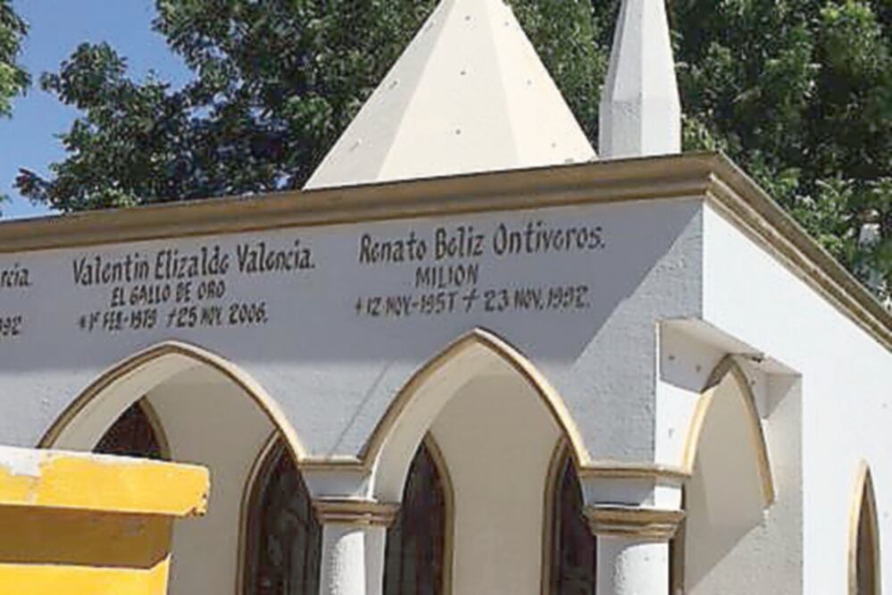 Este año, la tumba fue reforzada con herrería en puertas y ventanas (JAVIER CABRERA. EL UNIVERSAL)