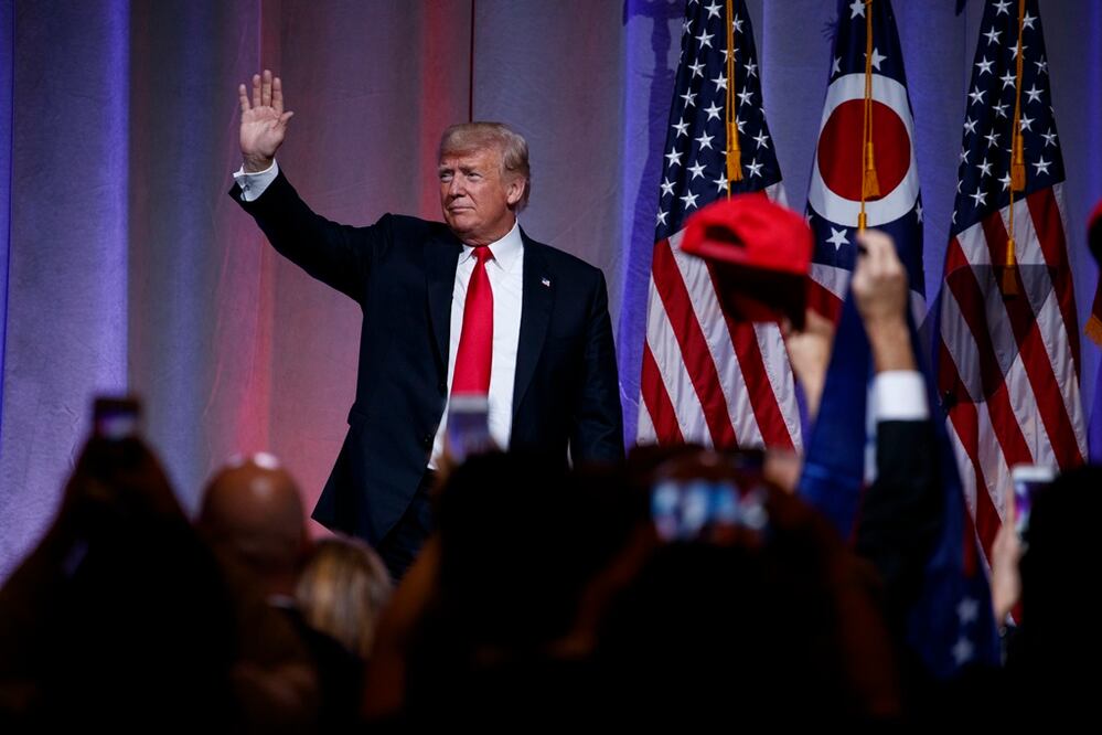 El presidente de Estados Unidos, Donald Trump. Foto: AP