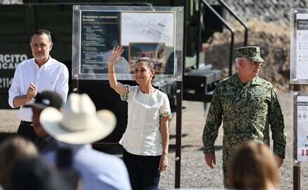 Sheinbaum resalta la capacidad de la Defensa para liderar proyectos; inaugura construcción del Tren México-Querétaro