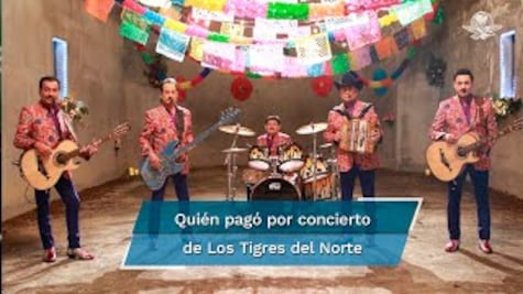 Presentación de Los Tigres del Norte será pagada por el gobierno federal y de la CDMX: AMLO